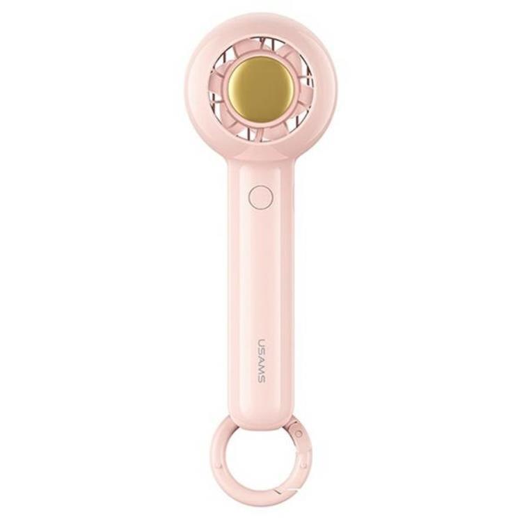 USAMS Mini Handfläkt 1200 mAh Candy ZB251FS02 - Rosa