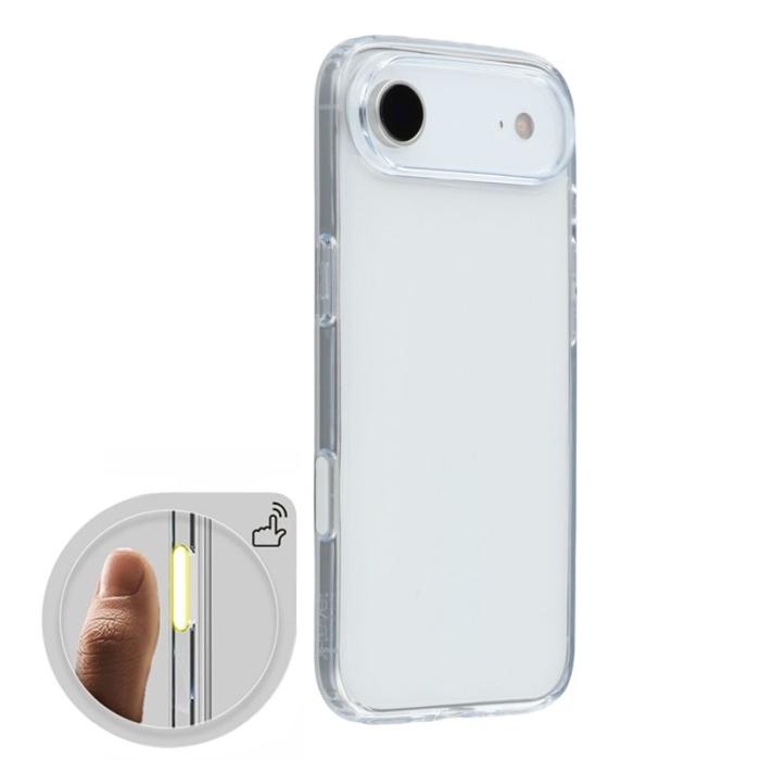 X-Level - X-LEVEL Mobilskal till iPhone Air TPU + PC Klar Bakre Skydd Transparent