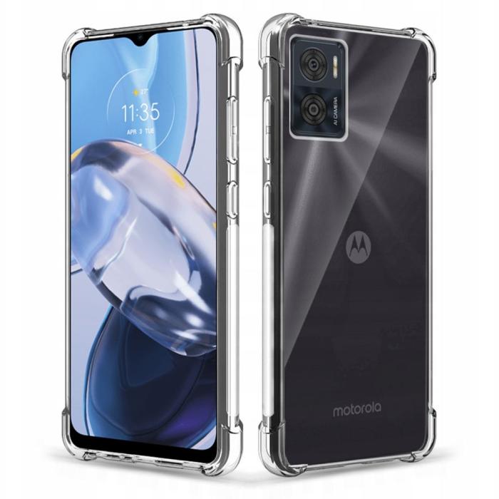 Tech-Protect - Motorola Moto E22/E22i Skal Flexair Pro - Clear