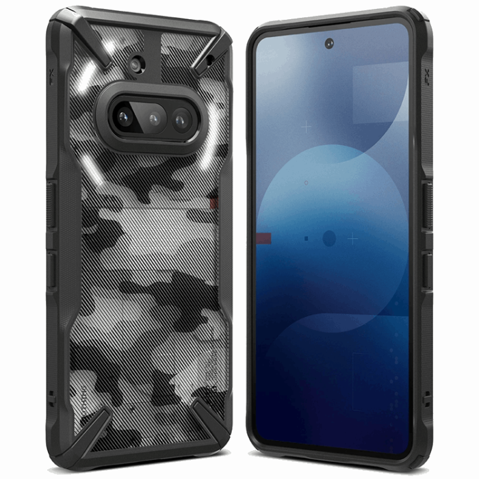 Ringke - Ringke Nothing Phone 3a Mobilskal Fusion X - Camo Svart