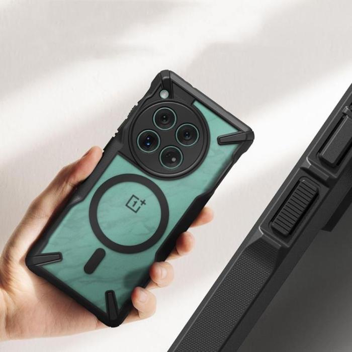 Ringke - Ringke OnePlus 12 5G Mobilskal Magsafe Magentic Fusion X - Svart