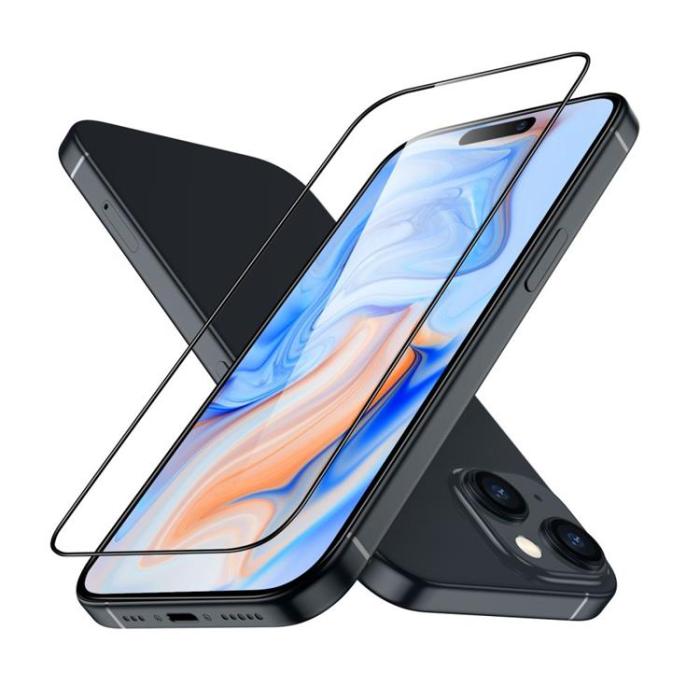 ESR - ESR iPhone 15 Plus Härdat Glas Skärmskydd Armorite