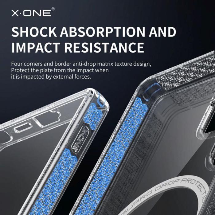 X-One - X-One Galaxy S25 Mobilskal Dropguard Magnetic - Clear