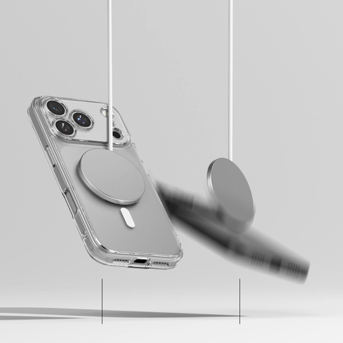Ringke - Ringke iPhone 17 Pro Max Mobilskal Magsafe Magnetic Fusion - Clear