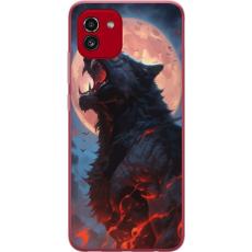 iSecrets - Mobilskal till Samsung Galaxy A03 med Ylande varg