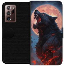 iSecrets - Pl&aring;nboksfodral till Samsung Galaxy Note20 Ultra med Ylande varg