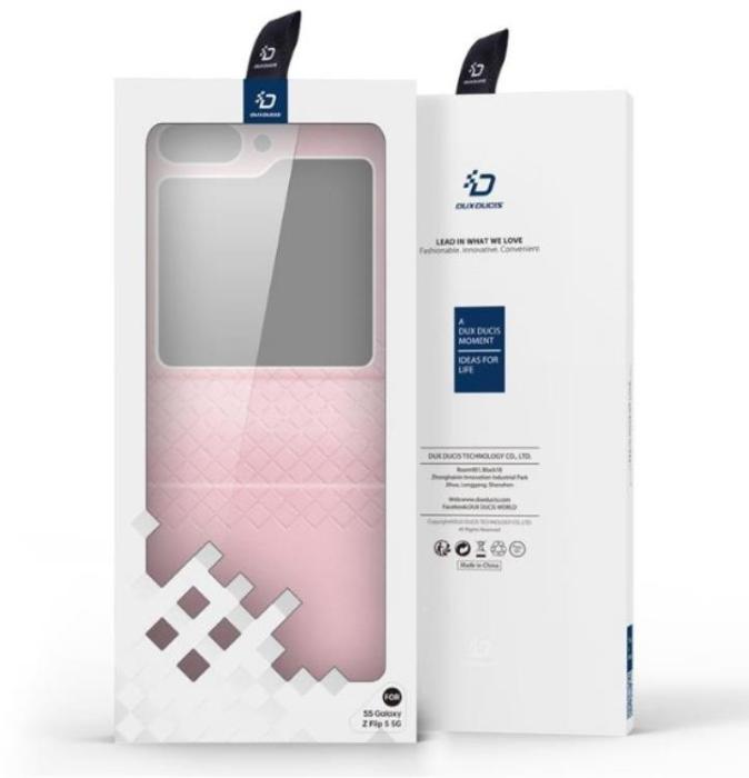 Dux Ducis - Dux Ducis Galaxy Z Flip 5 Mobilskal Bril - Rosa