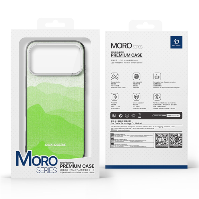 Dux Ducis - DUX DUCIS iPhone 17 Pro Max Mobiskal MagSafe Moro - Grön