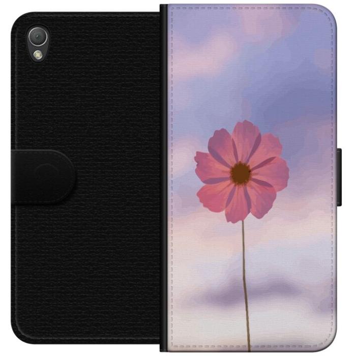 iSecrets - Plånboksfodral till Sony Xperia Z3 med Rosa blomma