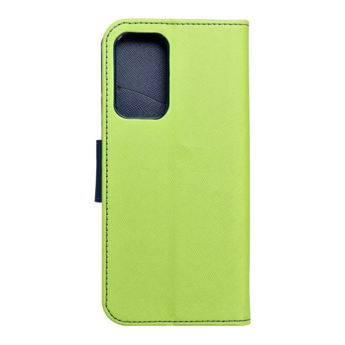OEM - Galaxy A33 5G Plånboksfodral Fancy Eco Läder - Blå