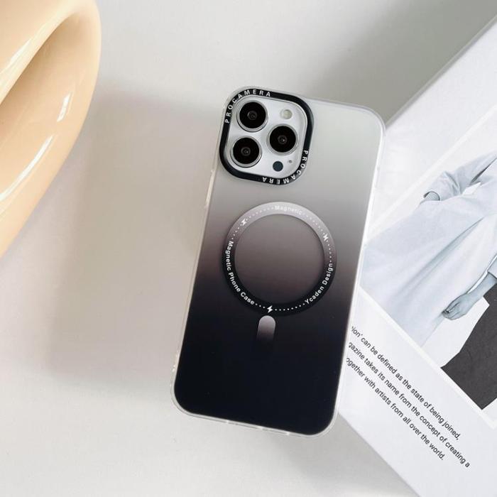 A-One Brand - iPhone 12/12 Pro Mobilskal Magsafe Gradient - Svart