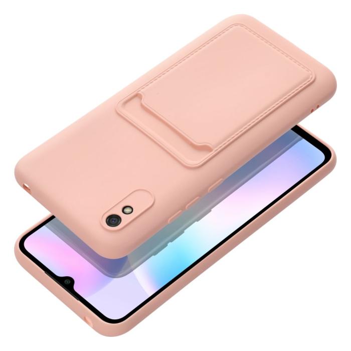 Forcell - Xiaomi Redmi 9A/9AT Skal Forcell Korthållare - Rosa