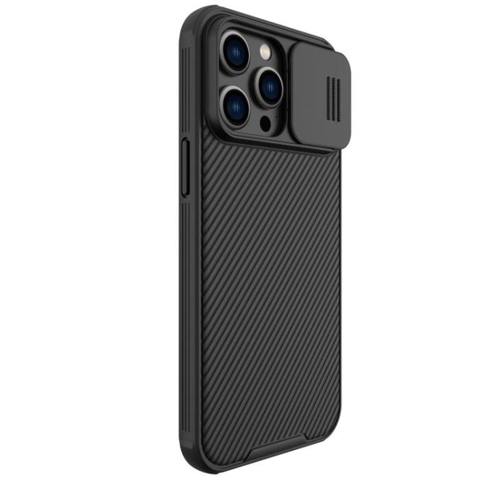 UTGATT - Nillkin iPhone 14 Pro Max Skal CamShield Pro (PC Och TPU) - Svart