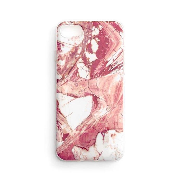 Wozinsky - Wozinsky Marble Skal Xiaomi Redmi 8A - Rosa
