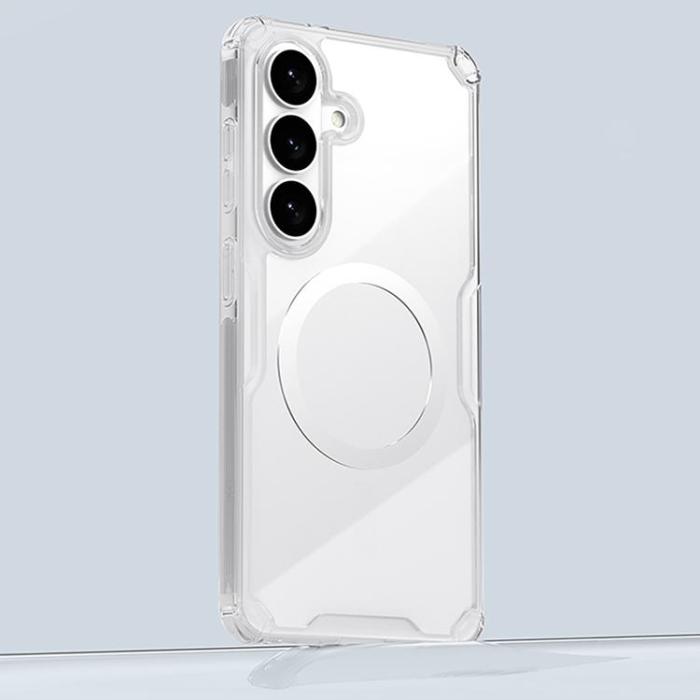 Nillkin - Nillkin Mobilskal för Galaxy S26 MagSafe Nature TPU Pro - Vit