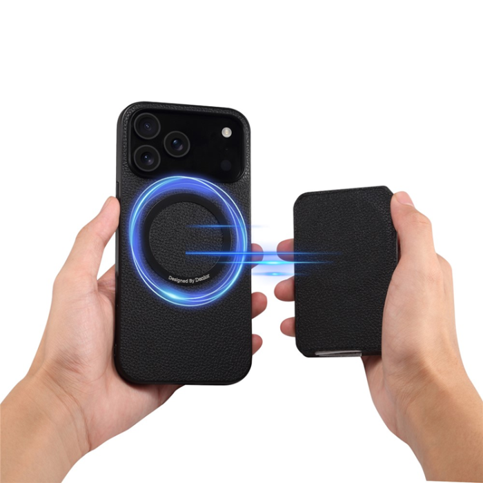 DENIOR - DENIOR D29 iPhone 17 Pro Max Mobilskal MagSafe Kortinnehavare