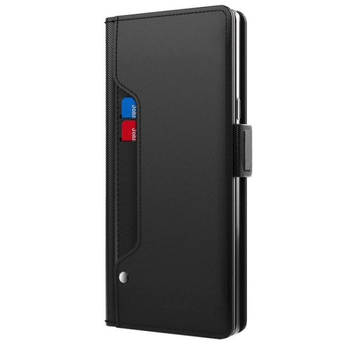 UTGATT1 - Nothing Phone 1 Plånboksfodral Spegel - Svart