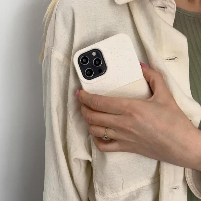 OEM - iPhone 14 Pro Max Skal Eco Silikon Degradable - Marinblå