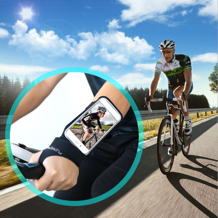 Floveme - Floveme Universal Sportarmband för 5.5-tums Smartphones - Magenta