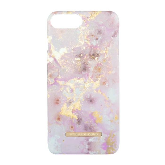 UTGATT1 - Onsala Collection mobilskal till iPhone 6/7/8/SE 2020 - Soft RoseGold Marble