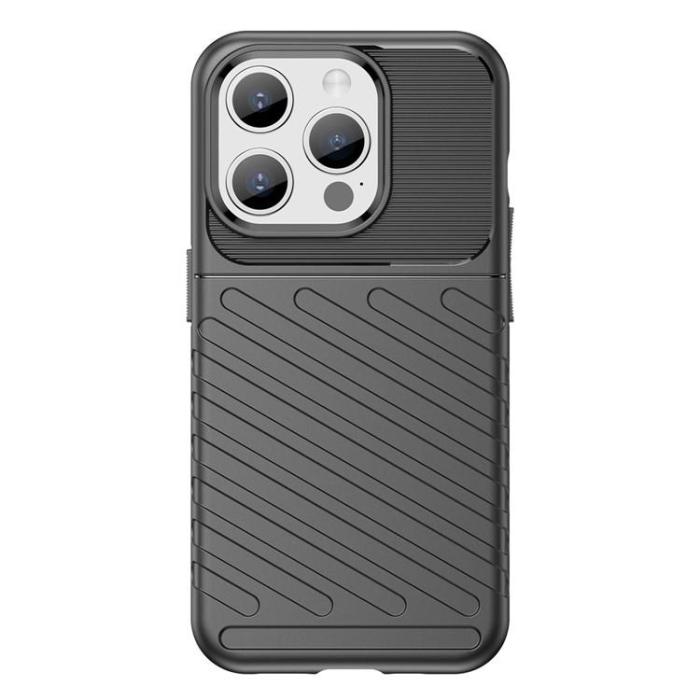 OEM - iPhone 15 Pro Max Mobilskal Twill Thunder - Svart