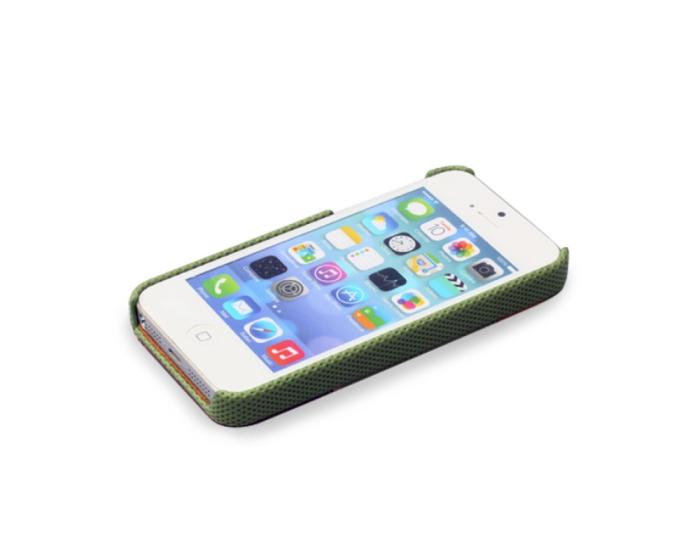 UTGATT1 - Sneakers BarBaksideskal till Apple iPhone 5C (Grön)