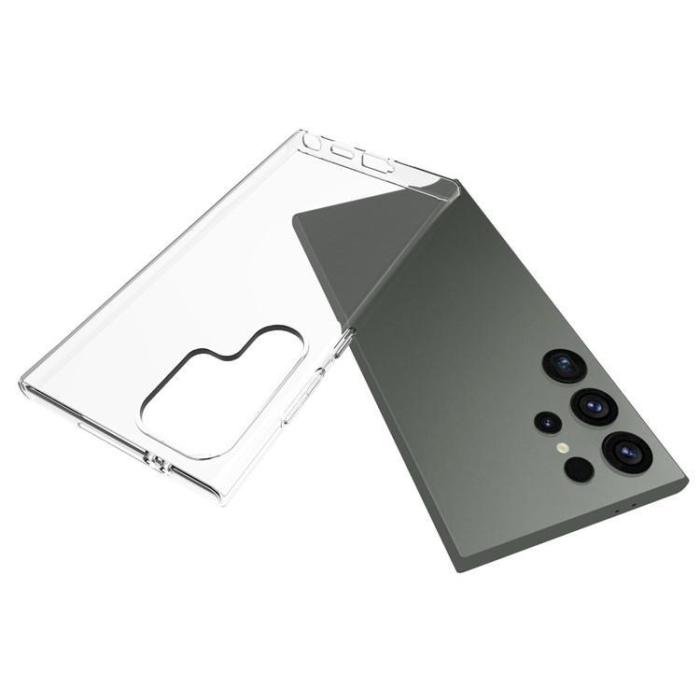 A-One Brand - Galaxy S24 Ultra Mobilskal Vattenstämpelfri TPU - Transparent