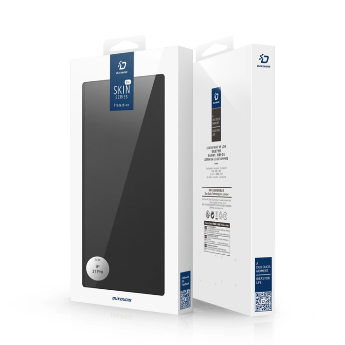 Dux Ducis - Dux Ducis iPhone 17 Pro Plånboksfodral Skin Pro - Svart