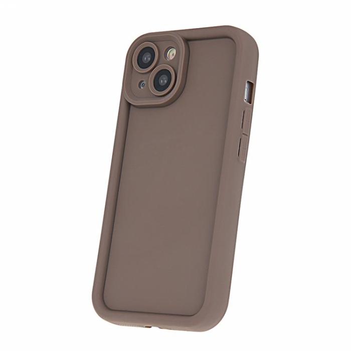 OEM - Xiaomi Redmi A1/A2 Mobilskal Rim TPU - Brun