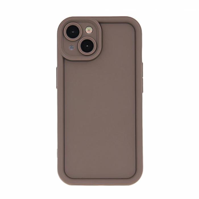 OEM - Xiaomi Redmi A1/A2 Mobilskal Rim TPU - Brun