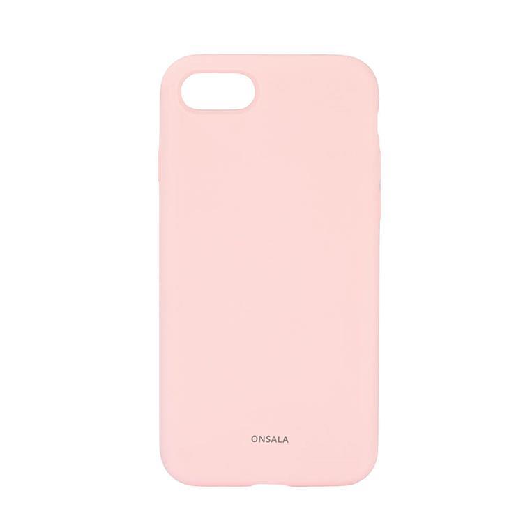 Onsala Mobilskal Silikon iPhone 7/8/SE 2020 - Kritrosa | 2353 | AlltMobil