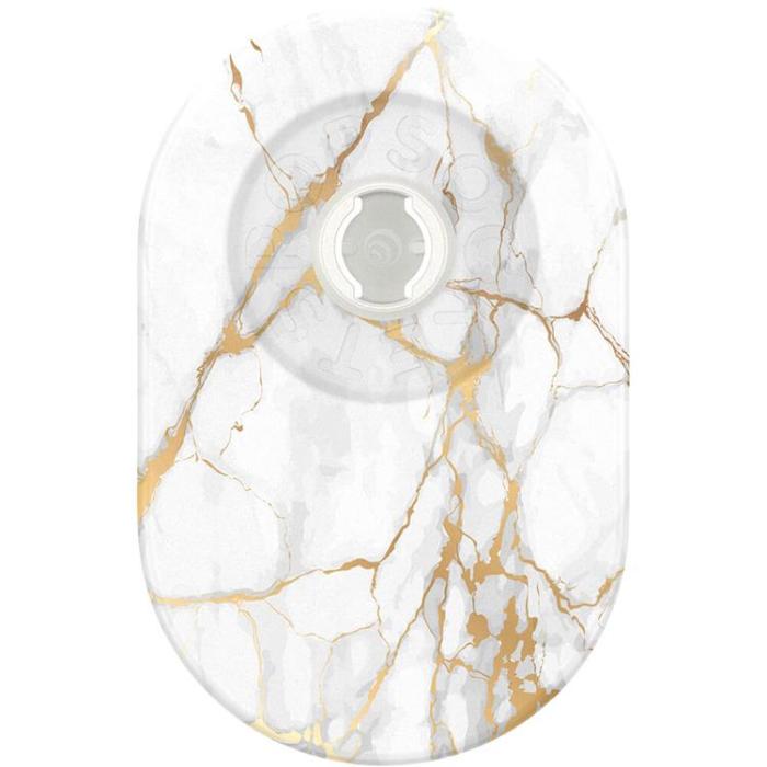 PopSockets - POPSOCKETS PopGrip För MagSafe - Guld Lutz Marble