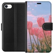 iSecrets - Plånboksfodral till Apple iPhone 6 med Rosa Tulpaner