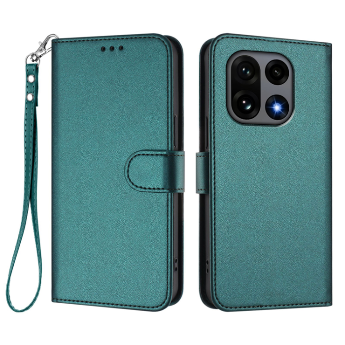 A-One Brand - OnePlus 15 5G Plånboksfodral Konstläder - Grön