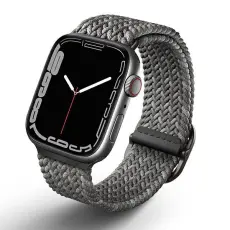 UNIQ - UNIQ Aspen Braided Strap Apple Watch 44/42/45mm - Gr&aring;