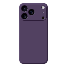 A-One Brand - iPhone 17 Pro Max Mobilskal TPU Straight Edge - Mörklila