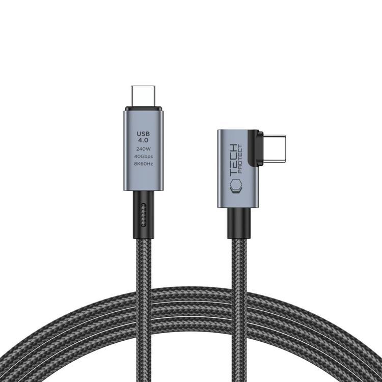 Tech-Protect USB-C till USB-C kabel Ultraboost 40GBPS PD 240W 1.5m | 3541 | AlltMobil