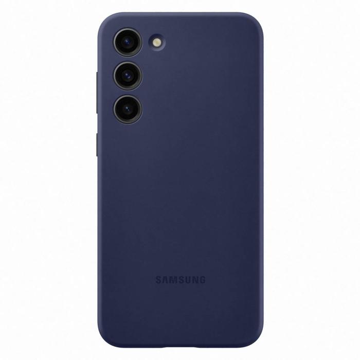 Samsung - Samsung Galaxy S23 Plus Skal Silicone - Marinblå