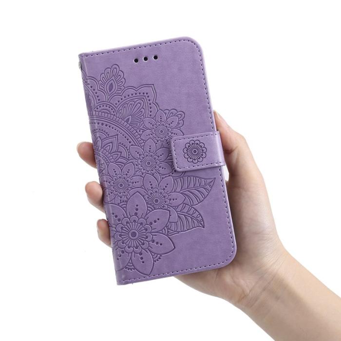 OEM - Samsung Galaxy A37 Plånboksfodral Konstläder Ställ - Lila