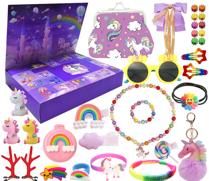 Enhörning Adventskalender 2025 – 24 överraskningar för Barn | 2353 | AlltMobil