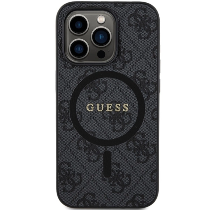 Guess - Guess Mobilskal till iPhone 13/13 Pro Magsafe Collection - Svart