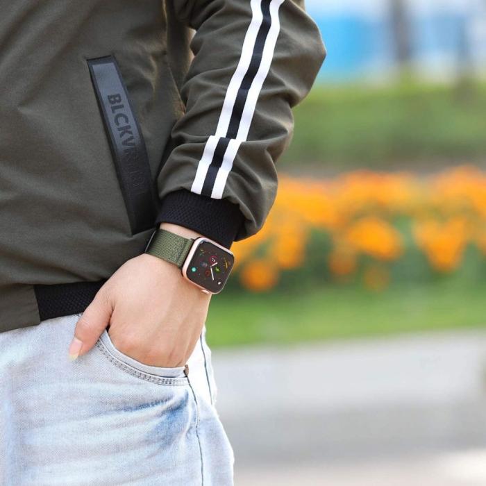 UTGATT - Tech-Protect Scout Band Apple Watch 4/5/6/7/8/Se/Ultra (42/44/45/49 mm) Grön