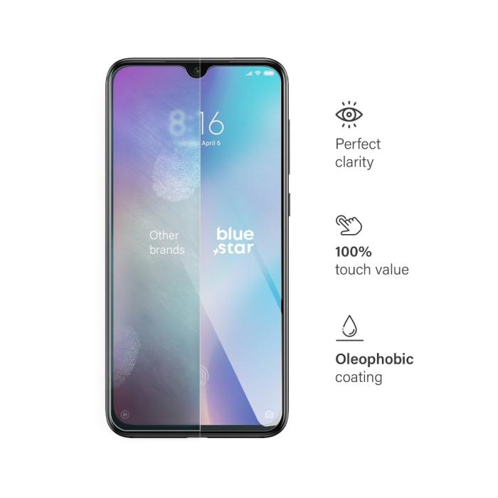 Blue Star - Blue Star Härdat Glas till Xiaomi Mi 9