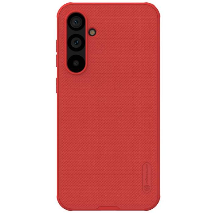 Nillkin - Nillkin Galaxy S23 FE Mobilskal Super Frosted Shield Pro - Röd