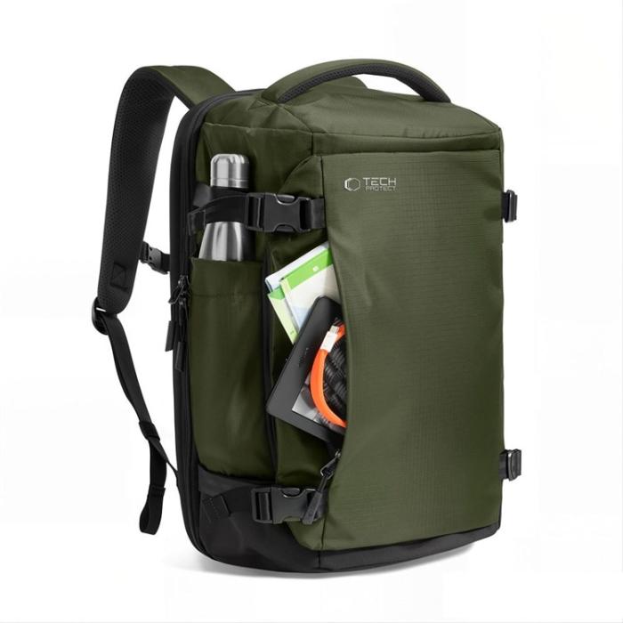 Tech-Protect - Tech-Protect Resväskor 24L 40x30x20 Defender S70 - Military Grön