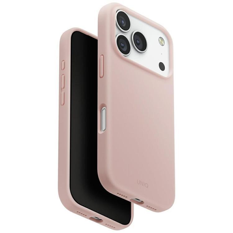 UNIQ iPhone 17 Pro Mobilskal MagSafe Lino - Rosa | 2353 | AlltMobil