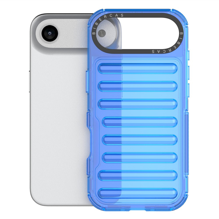 A-One Brand - iPhone 17 Air Mobilskal Stripe Design Detachable - Blå