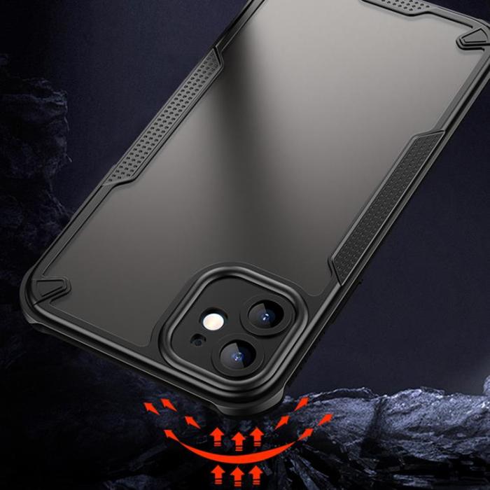 OEM - iPhone 11 Mobilskal Defender Matt - Svart