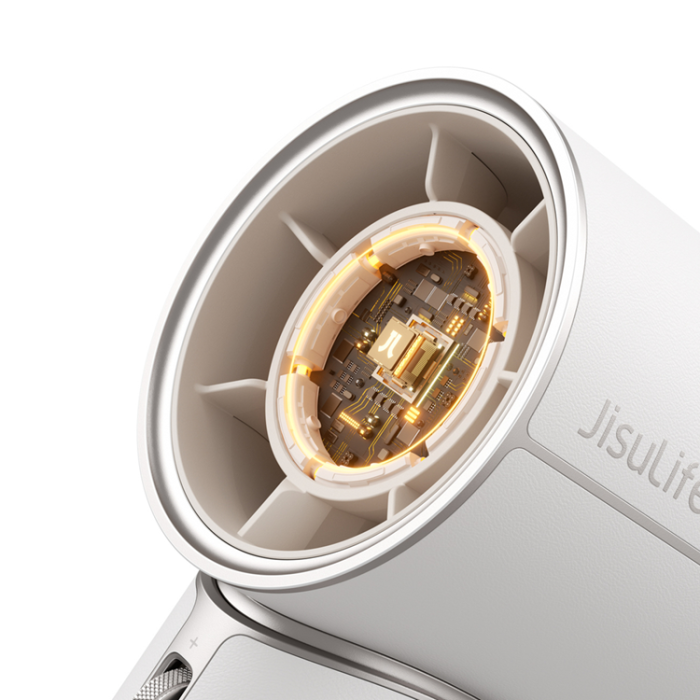 Jisulife - Jisulife Mini Handfläkt 4250 mAh USB-C Fan Pro1 - Vit
