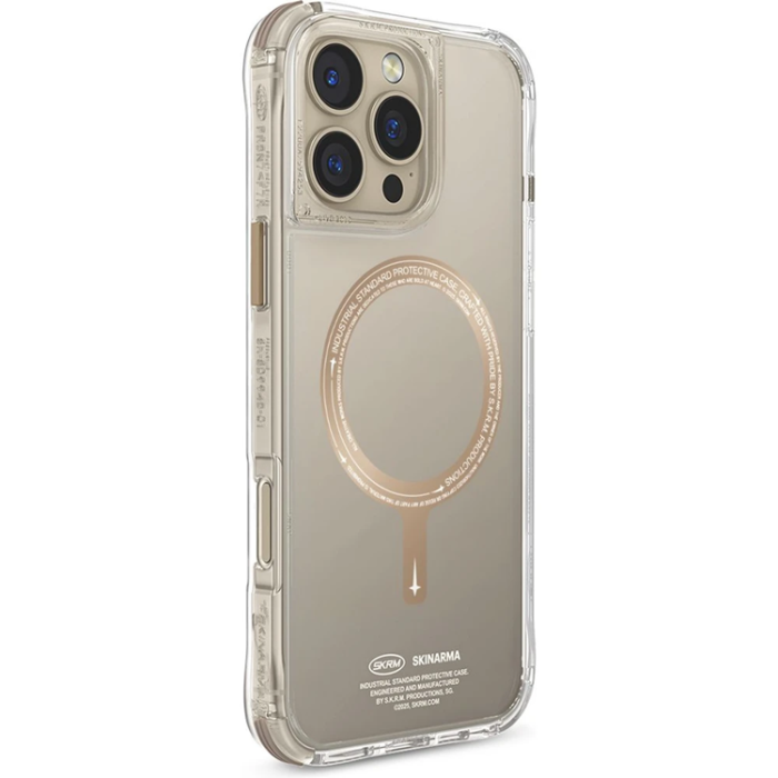 Skinarma - Skinarma iPhone 16 Pro Mobilskal MagSafe Saido - Champagne